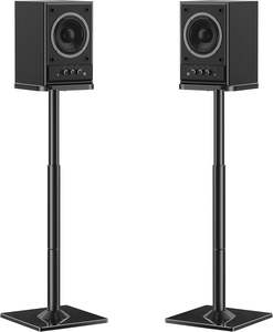 Universal Steel <b>Speaker</b> <b>Stand</b> Height Adjustable up to 95 cm Custom Colors Mail Order Packing - Product Image 2