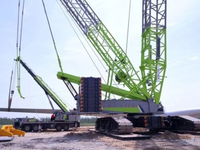 Grue sur chenilles Zoomlion de 800 tonnes, camion à benne avec grue, nouvelle mini-grue sur chenilles