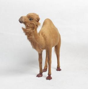 Handmade sang trọng Lạc Đà nhồi bông búp bê trẻ em tùy chỉnh đứng Puppy tính năng âm nhạc unisex nhựa lông Mall trang trí quà tặng - Product Image 2