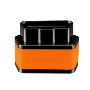 diagnostische adapter ford Suppliers-Mini Draadloze Konnwei KW903 Bluetooth 4.0 Elm327 Adapter Diagnostic Tool Voertuig OBD2 Scanner Via Ios Android