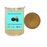 Poudre d'extrait d'ail noir de qualité alimentaire supérieure