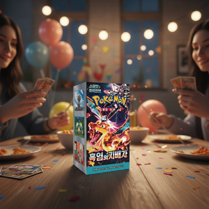 Poke Mon SV3 Ruler Black Flame Pack Box 30 Packs 150 Cartes Papier TCG Cartes à Collectionner Fabriquées en Corée Pour Utilisation en Soirée - Product Image 3