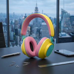 Nouveaux écouteurs sans fil BT6.0 ANC IPX3 étanches, son stéréo double mode, basses profondes, autonomie ultra-longue, écouteurs supra-auriculaires - Product Image 6