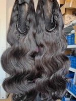 Perruques en cheveux humains vierges bruts, ondulées, avec dentelle HD 13x6 pré-coupée, sans colle, et perruques frontales en dentelle HD 13x4, vente en gros