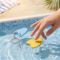 Porte-clés créatif en plastique en forme de planche de natation, style mignon, pendentif sport d'été, petits cadeaux, pour anniversaires, fêtes, souvenirs de voyage