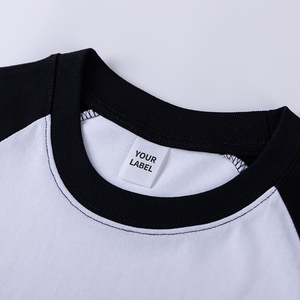 T-Shirt tascabile <span class=keywords><strong>con</strong></span> Logo personalizzato in cotone girocollo 100% 260 GSM t-Shirt Homme Coton Men Raglan <span class=keywords><strong>con</strong></span> tasca - Product Image 4