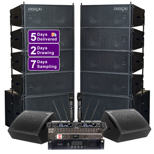 ซับวูฟเฟอร์แบบแอคทีฟซับวูฟเฟอร์แบบคู่10 12 15 18นิ้วลำโพงแบบมืออาชีพ - Product Image 1