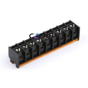 MXHB9500G-9.5-09P-BK01A-Cu-S-A Barrier Terminal Block Through hole,P=9.5mm Connector Three Sides 9.5mm 1x9P Straight Pin - Product Image 2