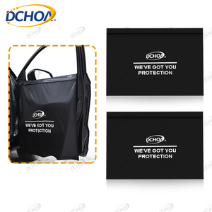 Dchoa 4Pcs Thiết Bị Chăm Sóc Xe Hơi Không Thấm Nước Cửa Bìa Cho Nhuộm Màu Tấm Cửa Bảo Vệ Bọc - Product Image 2