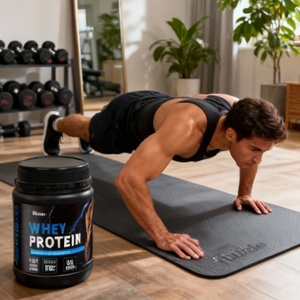 Polvo de proteína de suero aislado orgánico puro al por mayor, Etiqueta Privada para hombres y mujeres, suplemento de aumento de peso para entusiastas del gimnasio - Product Image 4