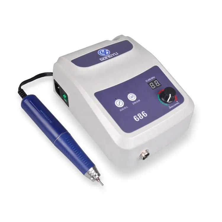 150W 50000rpm Dental Lab Brushless Micromotor artificial tooth broken instruments dental alloy grinding air polisher