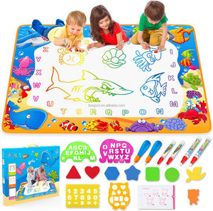 Vente chaude en plastique eau Doodle tapis coloré <span class=keywords><strong>dessin</strong></span> et écriture jouet éducatif magique stylos pour enfants idée cadeau parfaite - Product Image 2