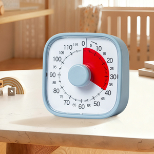 キッチンタイマービジュアル学習教室目覚まし時計時間管理教育タイマー生産性カウントダウンビジュアルタイマー - Product Image 6