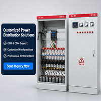 Armoire de distribution triphasée basse tension en acier GGD GCS 380V IP65 200A pour l'alimentation électrique des gares ferroviaires et des aéroports