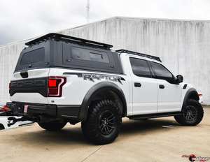 4x4 tout-terrain étanche acier toit rigide auvent camionnette Topper camping-car marches latérales pour <span class=keywords><strong>Ford</strong></span> F150 <span class=keywords><strong>Ranger</strong></span> <span class=keywords><strong>Raptor</strong></span> - Product Image 3