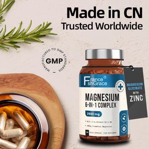 Complément d'extraits de magnésium complexe pour la santé cardiaque des adultes, capsules de magnésium complexe, fabricant OEM - Product Image 2