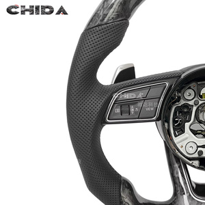 <span class=keywords><strong>Volante</strong></span> <span class=keywords><strong>Deportivo</strong></span> Personalizado de Fibra de Carbono Forjada para Audis A3 A4 A5 A6 A7 B8 B8.5 B9 S3 S4 S5 S6 C7 Q3 Q5 Q7 Q8 RS3 RS6 - Product Image 3