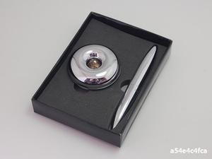 <span class=keywords><strong>ปากกา</strong></span>หมึกแบบหมุนได้พร้อมปากกาสไตลัสแม่เหล็กลอยได้มีแม่เหล็กปรับโลโก้ตามต้องการของขวัญทางธุรกิจสำหรับโต๊ะทำงาน - Product Image 6