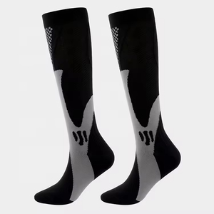 Wholesale Custom Professional Sport Knee High Anti Microbial Compression <b>Socks</b> <b>Running</b> Compression <b>Socks</b> for Men and Women - Product Image 3