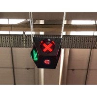 CROSSROADS Nouveau Système de Contrôle de Sécurité Routière XR-4 - Gestion du Trafic de Chariots Élévateurs pour Entrepôts Industriels en Acier Peint Garantie 2 Ans