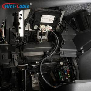 Harnais de câblage automobile OEM personnalisé 65 conducteurs, assemblage de fils 3 broches à âme en cuivre isolé PVC pour système électrique de commande moteur - Product Image 4