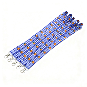 Promotional Design <b>Custom</b> <b>Keychain</b> Metal Hook Polyester Elastic Sublimation Lanyards ID Card Holder Lanyard - Product Image 3