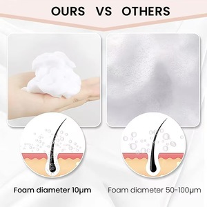 โรงงานขายส่ง OEM แชมพูคุณภาพสูง สีตามสั่ง โลโก้ส่วนตัว แชมพูโฟมวิปครีม โฟมขนตา (จีน) - Product Image 6