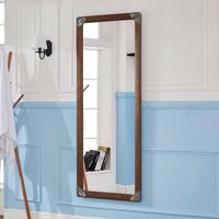 Miroir mural et sur pied compact de style européen rétro 2025 avec cadre doré – Tendance toutes saisons pour la décoration intérieure et le mobilier de salon, fabriqué pour une longue durée de vie
