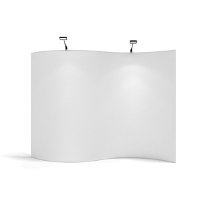 Gian Hàng Triển Lãm Thương Mại Quảng Cáo Thẳng Cong 8ft 10ft 20ft Tùy Chỉnh Nhà Máy Trưng Bày Vải Căng - Product Image 1