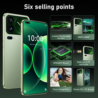Smartphone 5G Desbloqueado al por Mayor, Disponible en Almacén, Smartphone 5G Desbloqueado, Doble SIM, LTE, 6.6 Pulgadas, 128 GB, Android
