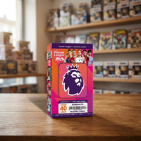 Cartes de football Premier League 2026 Megatin, couleur aléatoire, Topps