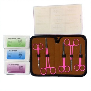 Kit de Sutura de Acero Inoxidable con Múltiples Heridas para Prácticas de Enseñanza, Recursos Médicos, Instrumentos Médicos, Kit de Entrenamiento para Estudiantes de Medicina - Product Image 1