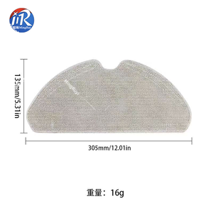 Fregona lavable y reutilizable para <span class=keywords><strong>Xiaomi</strong></span> <span class=keywords><strong>Dreame</strong></span> D10s/D10s Pro, piezas <span class=keywords><strong>de</strong></span> aspiradora, fregona <span class=keywords><strong>de</strong></span> limpieza <span class=keywords><strong>de</strong></span> polvo - Product Image 2