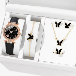 Reloj de Pulsera de Cuarzo con Correa de Cuero Suave, Diseño Minimalista, Estilo Casual para Mujer y Hombre - Product Image 1