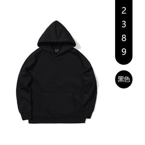 Custom Embroidery <b>Hoodies</b> Oversized No <b>String</b> <b>Hoodies</b> 100% Cotton Blank Plain Custom logo <b>Hoodies</b> Sweatshirts <b>for</b> Unisex - Product Image 2