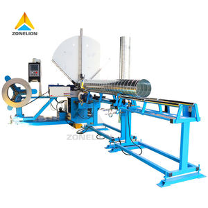 Máquina de tubos de acero corrugado en espiral de menor precio - Product Image 1