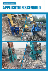 Accesorio para Excavadora, Pulverizador Hidráulico Giratorio para Triturar Ladrillos de Hormigón, Apto para Excavadoras de 20-30 Toneladas - Product Image 6