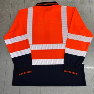 कस्टम लोगो वर्ग 2 कपास खनन मैकेनिक औद्योगिक निर्माण श्रमिक सुरक्षा के लिए पुरुषों की सुरक्षा शर्ट जैकेट जैकेट - Product Image 2