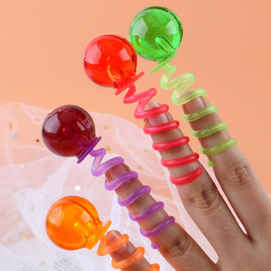 Bonbons Anneaux Goût Fruité les Plus Vendus, Emballage Boîte, Sucettes Anneaux Amusantes et Élastiques - Product Image 3