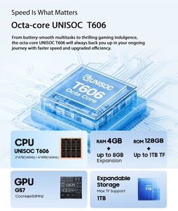 OSCAL Pad 7 Tablet <strong>Android</strong> 14 10.1'' HD+ Display T606 Octa Core 4GB RAM 128GB ROM 6600mAh 13MP Camera 4G Blackview Tablets PC - Product Image 6