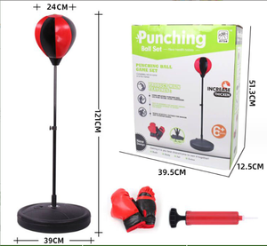 Saco de <span class=keywords><strong>boxeo</strong></span>, niños incluidos <span class=keywords><strong>guantes</strong></span> de <span class=keywords><strong>boxeo</strong></span> | Saco de <span class=keywords><strong>boxeo</strong></span> ajustable para niños de 3 a 10 años con soporte | Juego de bolsa de <span class=keywords><strong>boxeo</strong></span> de juguete - Product Image 6