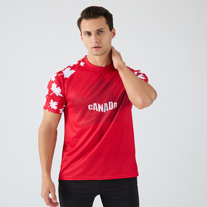 Camiseta Deportiva Personalizada <span class=keywords><strong>de</strong></span> Fútbol <span class=keywords><strong>de</strong></span> 48 Naciones, Arabia Saudita, Estados Unidos, España, Australia, Transpirable, <span class=keywords><strong>de</strong></span> Manga Corta, para Fanáticos <span class=keywords><strong>de</strong></span> Partidos - Product Image 3
