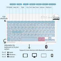Sarung & Casing Tablet Kulit Magnetik untuk Samsung Galaxy Tab A9 Plus/A9+ 5G 11 Inci 2023 Keyboard Nirkabel yang Dapat Dilepas