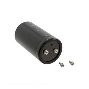Distribuidor Autorizado, Condensador de Aluminio 4700UF 20% 450V SCREW 4700 uF, Montaje en Chasis 450LSU4700MNB77X141 - Product Image 1