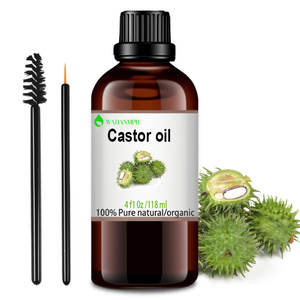 Prezzo all'ingrosso di fabbrica non raffinato naturale olio di ricino nero cosmetico di grado odore fresco origine semi etano-libero - Product Image 4