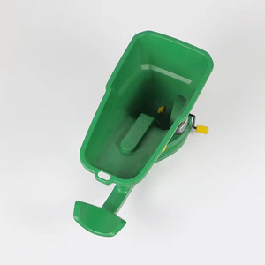 Automatic <b>Seeder</b> Hand Crank Grass Seed Spreader Fertilizer Applicator For <b>Lawn</b> Vegetables Wheat - Product Image 2