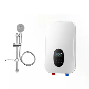温度設定電気シャワー給湯器ポータブルヒーター瞬時高効率給湯器