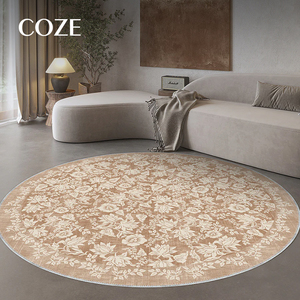 <span class=keywords><strong>Tappeto</strong></span> in Stile Retrò Francese <span class=keywords><strong>Rosso</strong></span> <span class=keywords><strong>Beige</strong></span> con Stampa Floreale Persiana, Ecologico <span class=keywords><strong>e</strong></span> Adatto agli Animali Domestici, per Soggiorno, Camera da Letto <span class=keywords><strong>e</strong></span> Comodino - Product Image 6