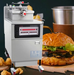 Freidora a Presión Comercial de Gas para <span class=keywords><strong>Pollo</strong></span>, Estilo Panel, de Alto Rendimiento, 25L, con Sistema de Aceite - Product Image 2