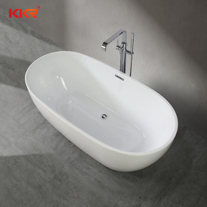 <span class=keywords><strong>Vasca</strong></span> da Bagno Freestanding Moderna in Solid Surface di Alta Gamma, <span class=keywords><strong>Dimensioni</strong></span> e Colore Personalizzabili, Lavabo da Bagno - Product Image 5